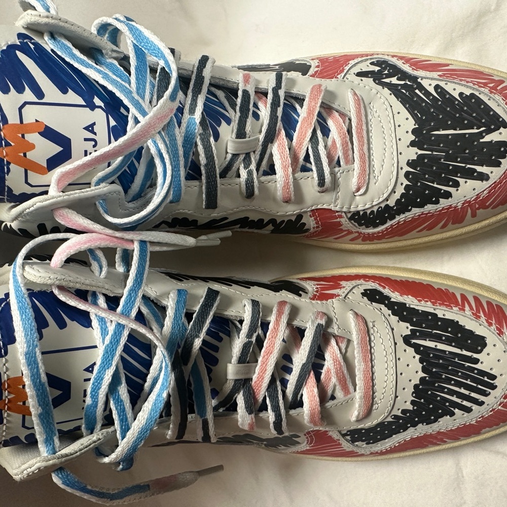 Marni Multicolor Scribble Sneakers - image 3